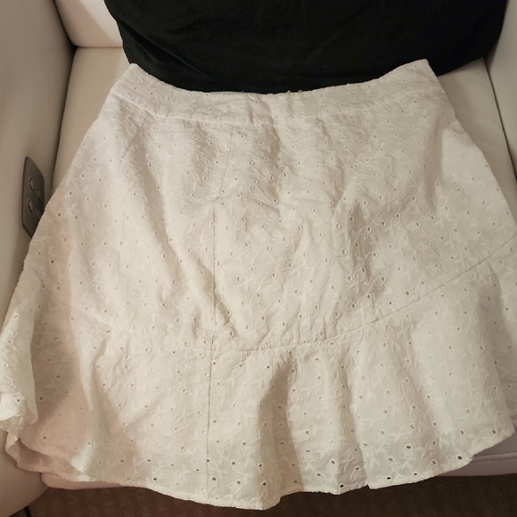 Lilly Pulitzer White Mini A-Line Skirt - Picture 1 of 3